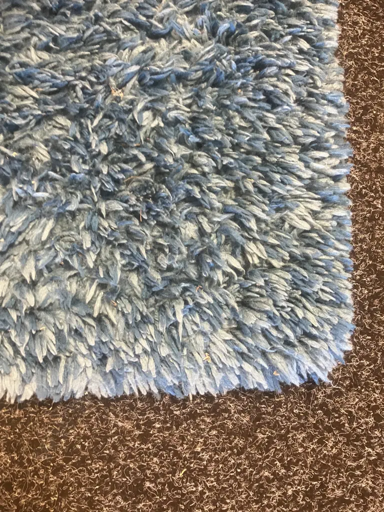 Signature Rugs Serenity Tufted Floor Rug In Moroccan Blue Colour. 150 x 220cm Image 1++