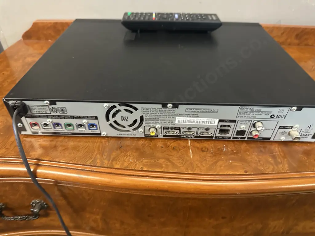 Sony HBD-E280 Blu-Ray Disc / DVD Receiver With Remote Control Image 1++