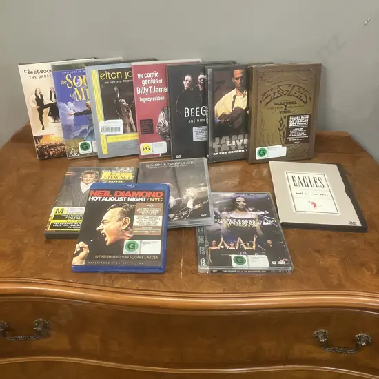 Music DVD's & Blu-Ray
