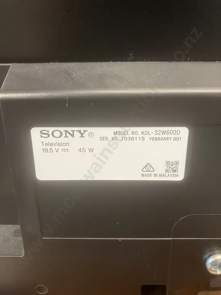 Sony KDL-32W600D 32" LED TV With Remote Control & Manual Image 1++