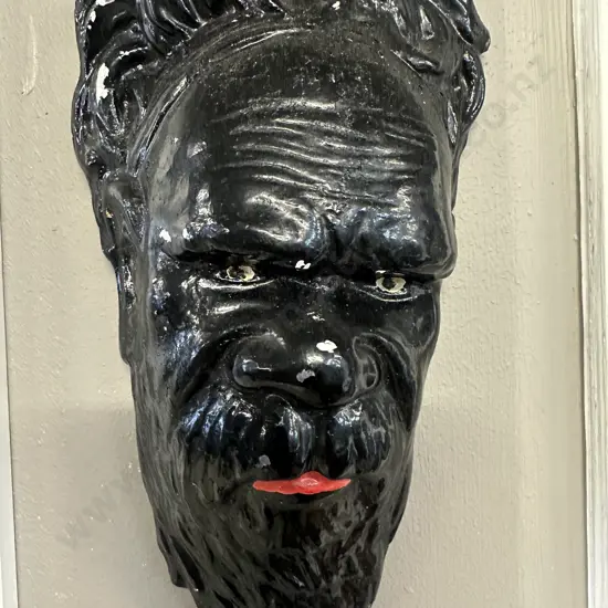 Mid Century Australian Wall Plaque Aboriginalia