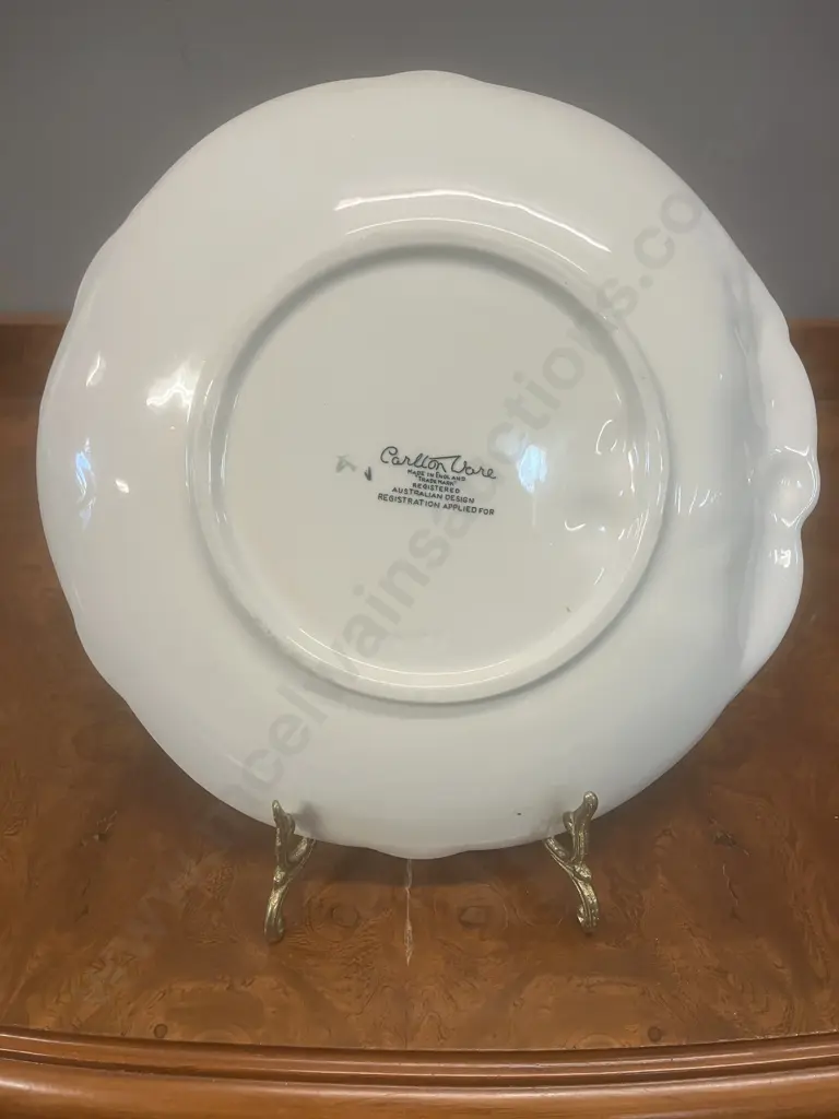 Carlton Ware Blackberry Plate c1937, Australian Design. 21cm Image 1++