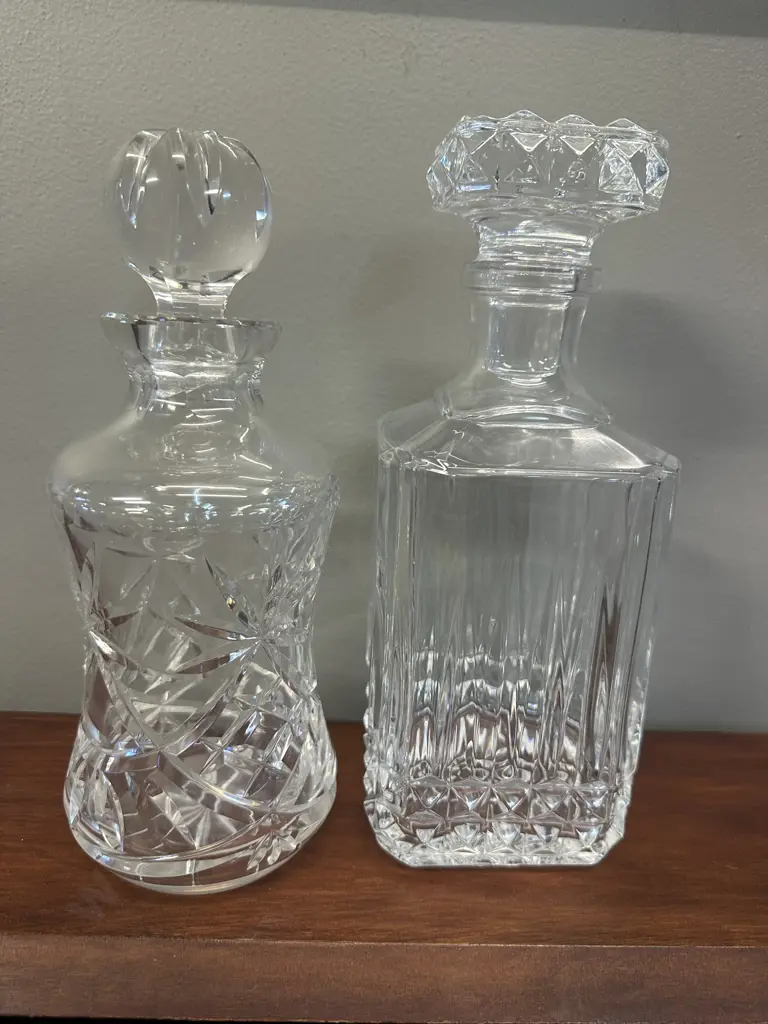 Vintage Crystal Decanters Image 1++