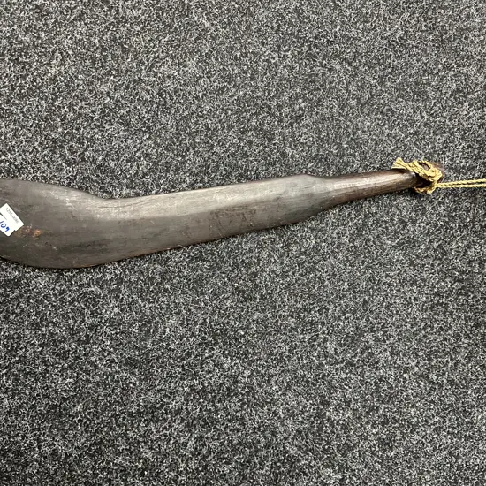 Traditional Wooden Hand Club With Cord Loop H60cm.