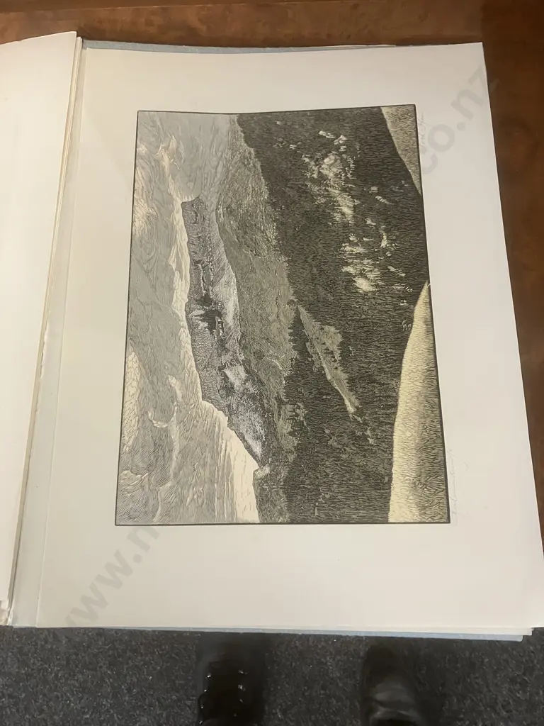 Julius Heilenmann Stuttgart Rare Wood Engraving Portfolio Image 1++
