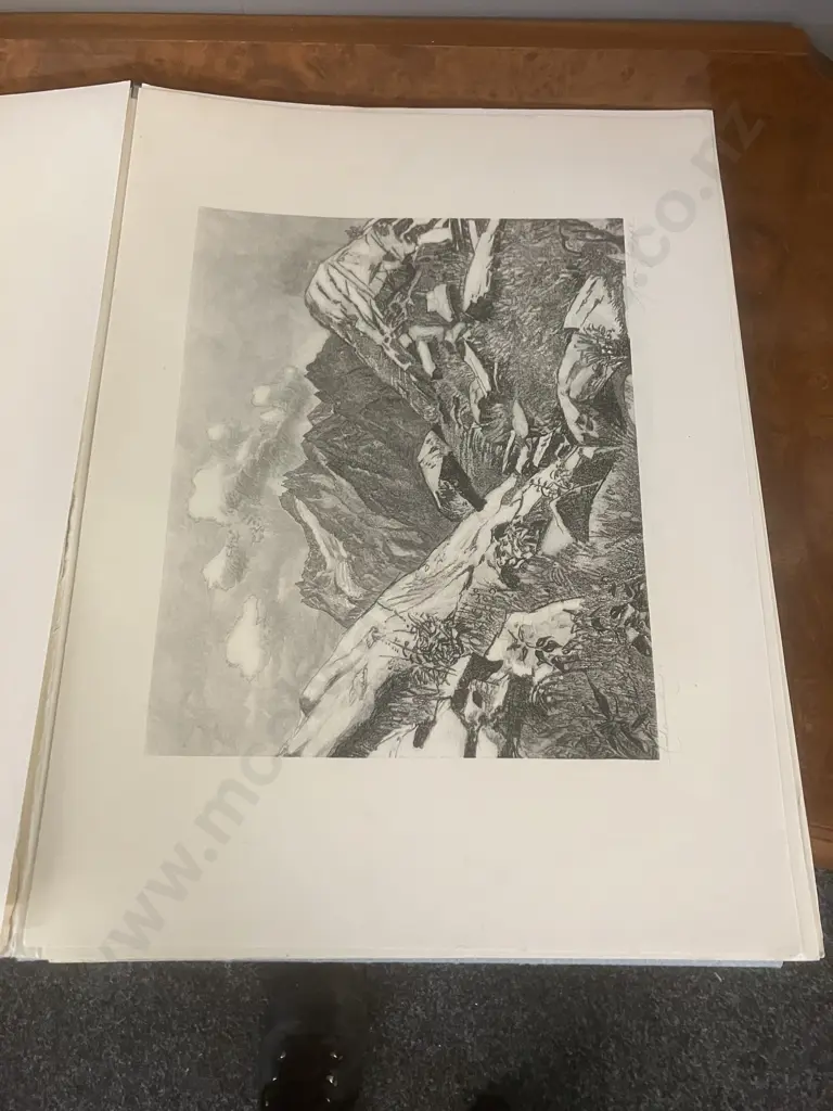 Julius Heilenmann Stuttgart Rare Wood Engraving Portfolio Image 1++