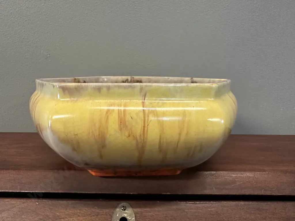 Art Deco Multi Coloured Speckled Bowl H9cm. Image 1++