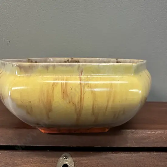 Art Deco Multi Coloured Speckled Bowl H9cm.