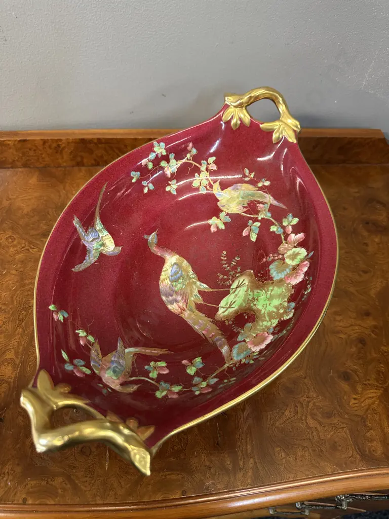 Spode Copelands Double Handled Footed Bowl Image 1++