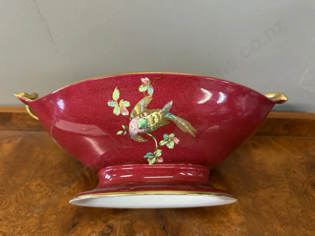 Spode Copelands Double Handled Footed Bowl Image 1++