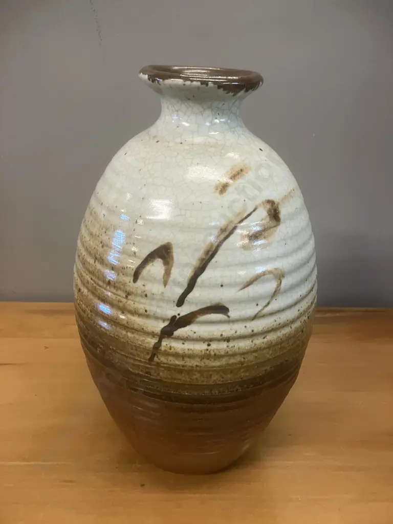 Art Pottery Vase. H34cm Image 1++