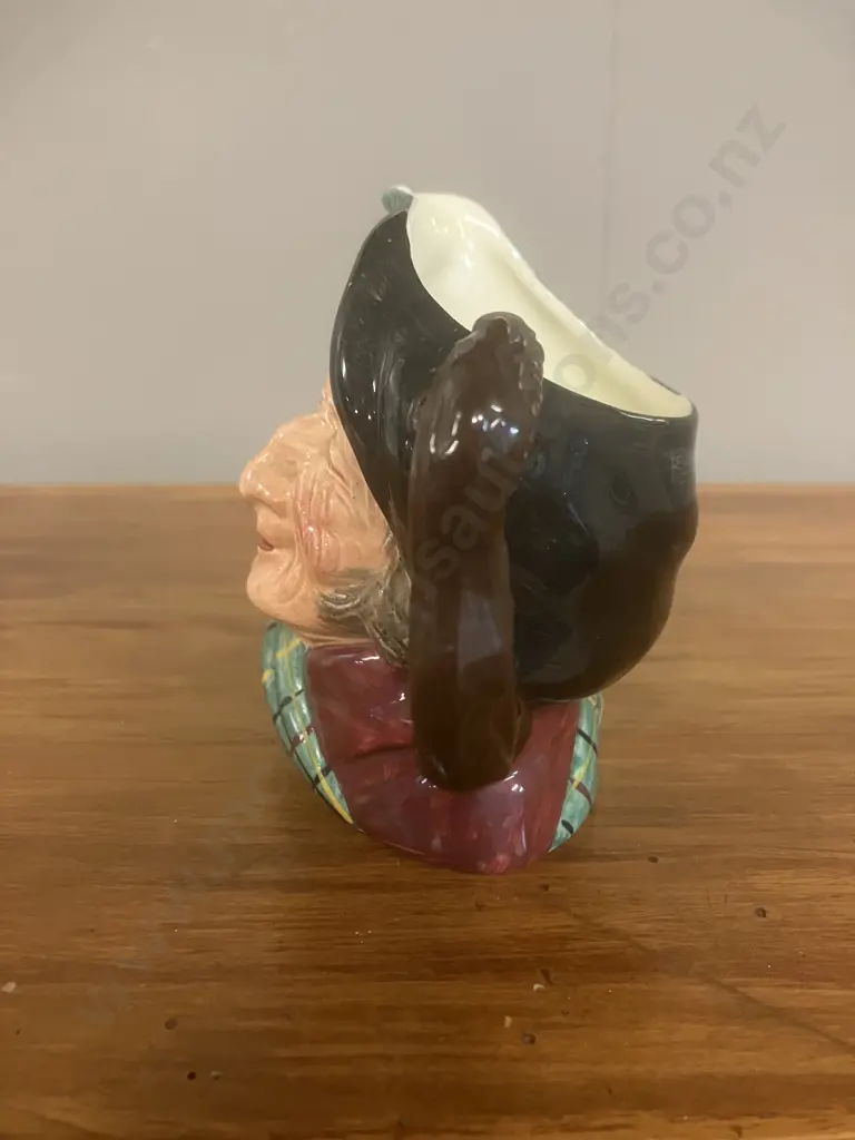 Vintage Hand Painted Kelsboro Ware "Auld Mac" Character Jug c1950's. H11cm Image 1++