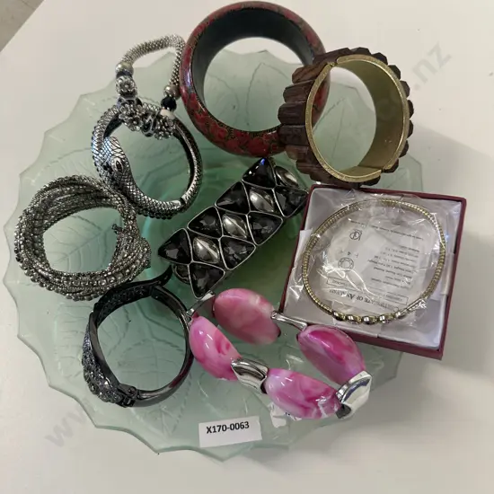 Selection Of Costume Jewellery Bangles