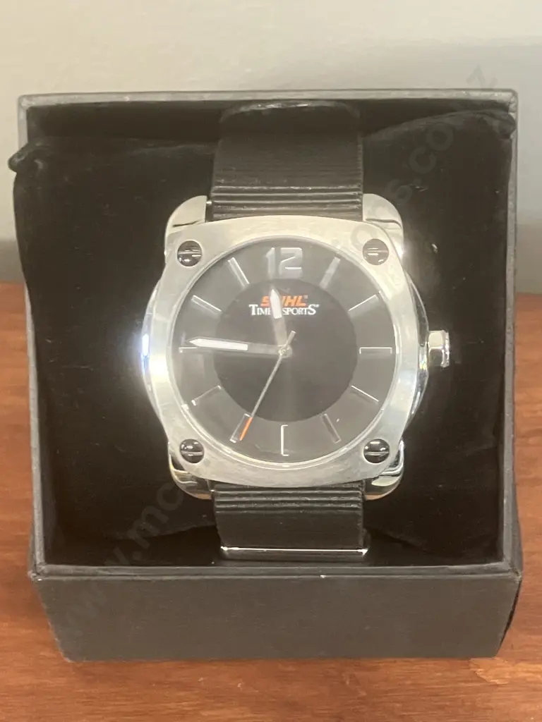 STIHL Timbersports Jacques Lemans Watch With Original Box & Manual Image 1++