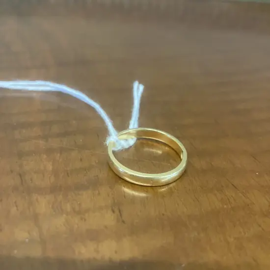 18CT Stamped Gold Band