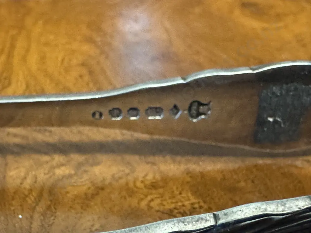 Vintage Art Nouveau Hallmarked Sugar Tongs Weight 55grams Image 1++