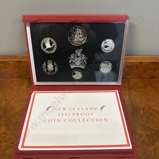 New Zealand 1990 Proof Coin Collection Set