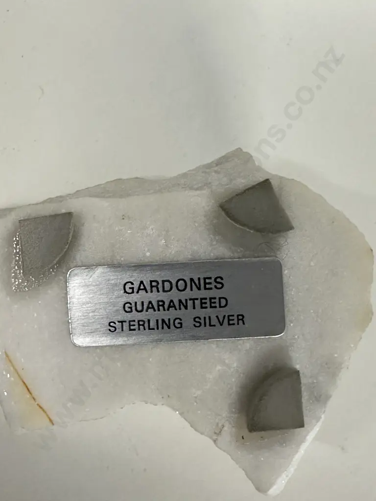 Gardones Sterling Silver Desk Top Aircraft on Plinth Image 1++