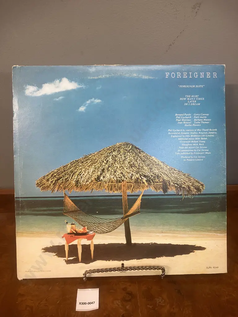 Cat Stevens Foreigner Vinyl LP Album, Embossed, 1973 UK Pressing, Island Records ILPS 9240 (VG) Image 1++