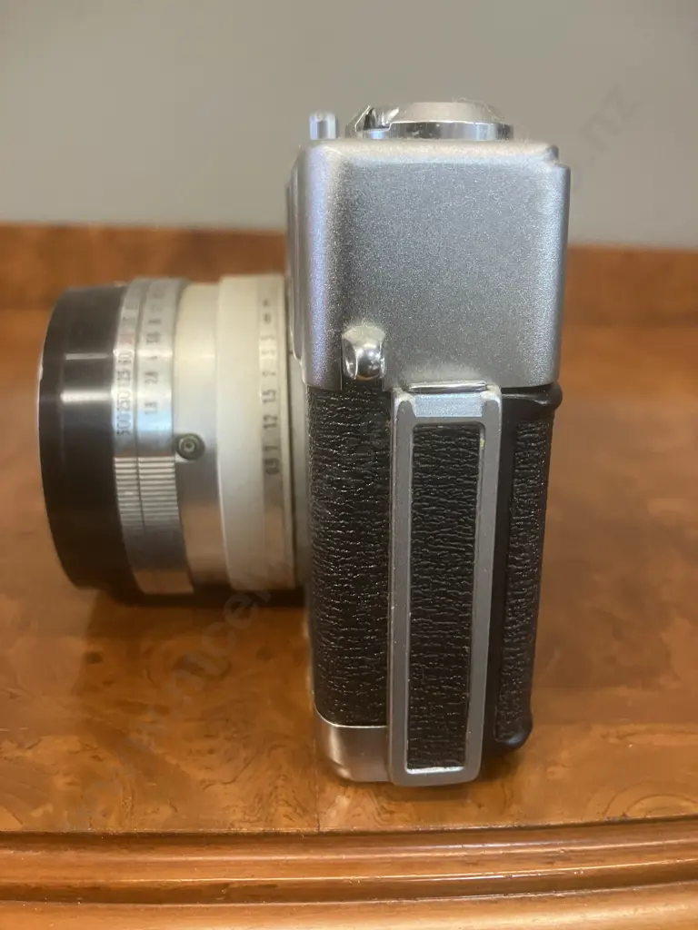 Minolta Hi-Matic 7S 35mm Rangefinder Film Camera With Minolta Rokkor-PF 1:8 f=45mm Lens - Japam 1966 Image 1++