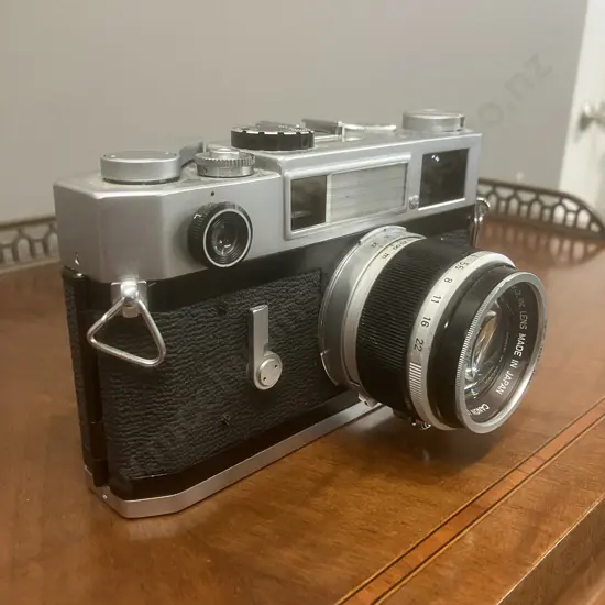 Rare Canon Model 7S "Z" Rangefinder Camera #117142 L39 LTM Made In Japan (1967-1968 Only 4000 Made) & 50mm 1:1.8 Lens