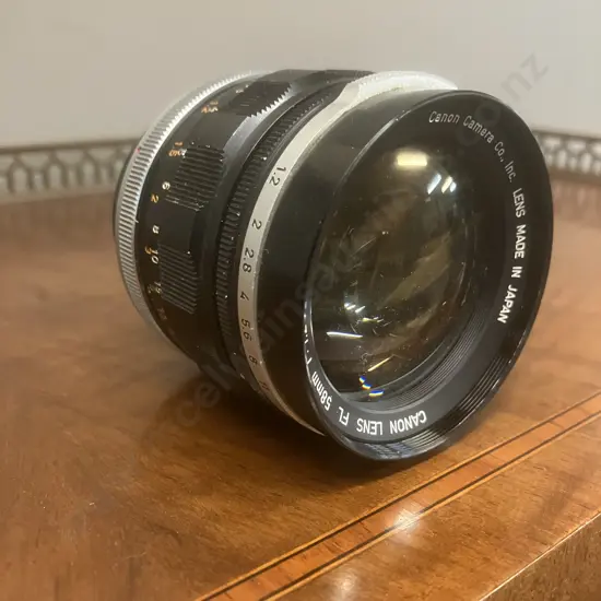 Canon FL 58mm f/1.2 MF Lens, FL FD Mount Lens, #43454
