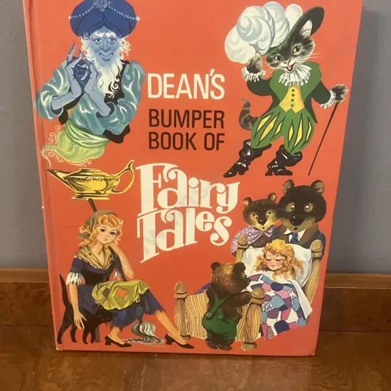 Dean’s Bumper Book of Fairy Tales - Rare 1973 Vintage Hardcover Children’s Book