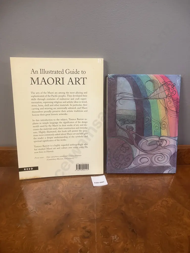 Maori Legends (Seven Stories), Ron Bacon 1984 First Edition Hardcover & An Illustrated Guide To Maori Art Terence Barlow Image 1++