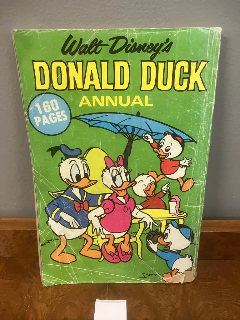 Vintage Walt Disney's Donald Duck Annual No 206, April 1979 Image 1++