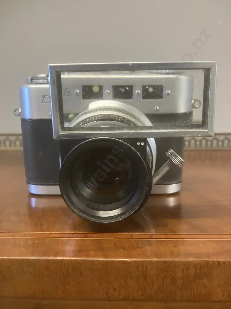 Rare Voss Diax Ib Compact Interchangeable Lens Viewfinder Camera Made in Germany Circa 1956 Image 1++