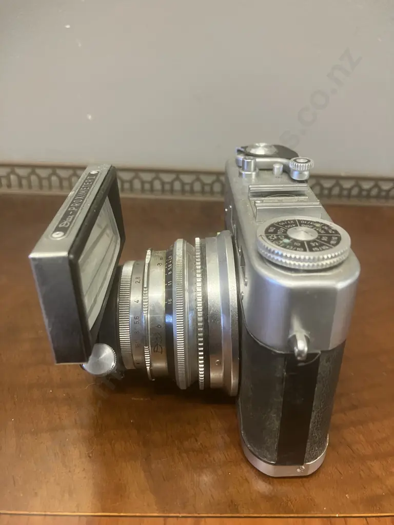 Rare Voss Diax Ib Compact Interchangeable Lens Viewfinder Camera Made in Germany Circa 1956 Image 1++