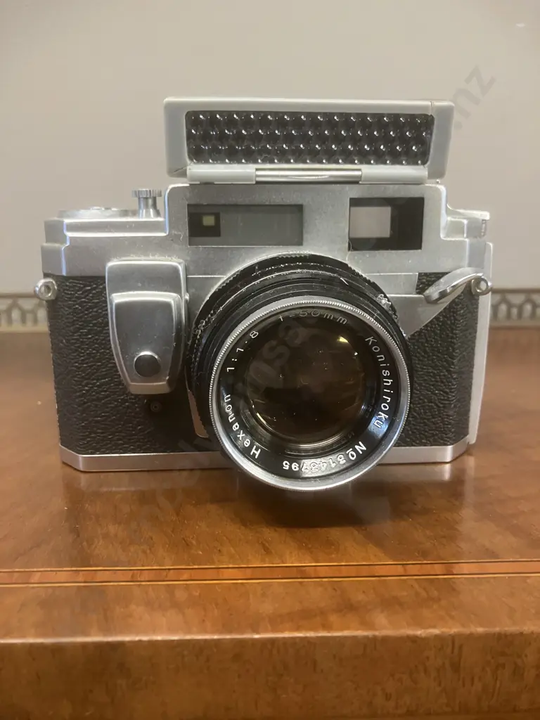 Konishiroku Konica IIIM 35mm Rangefinder Film Camera With 50mm 1:1.8 Hexanon Lens - Japan 1959 Image 1++