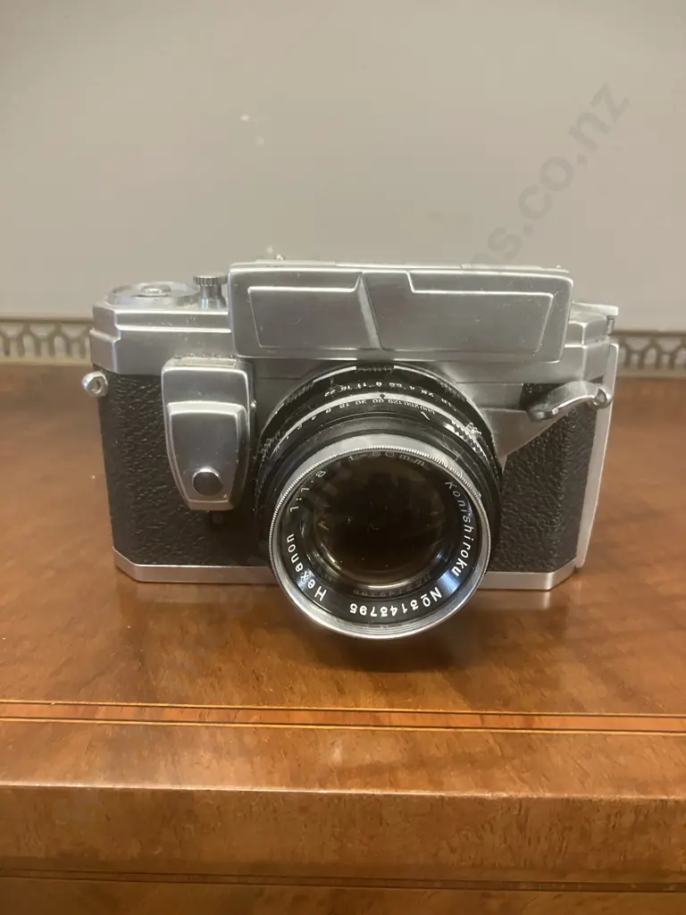 Konishiroku Konica IIIM 35mm Rangefinder Film Camera With 50mm 1:1.8 Hexanon Lens - Japan 1959 Image 1++
