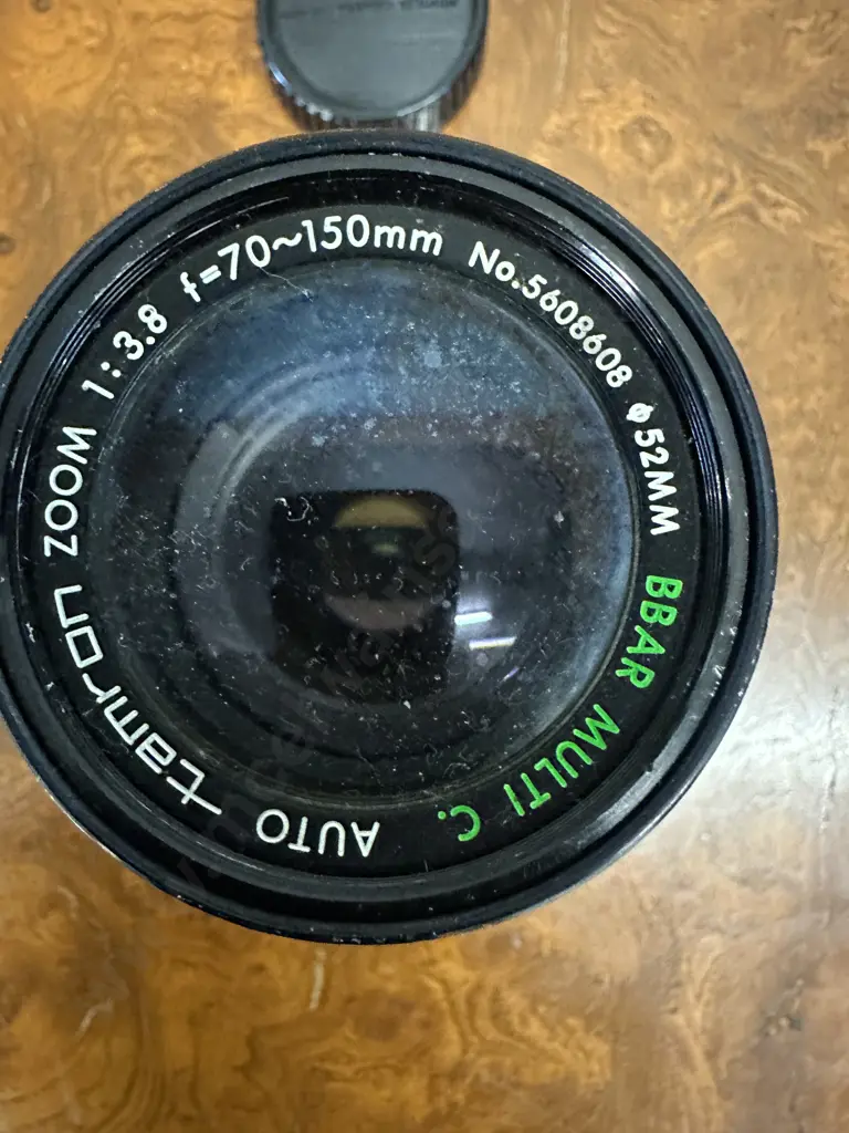 Tamron Zoom 1:38 Lens No 5608608 52mm Image 1++