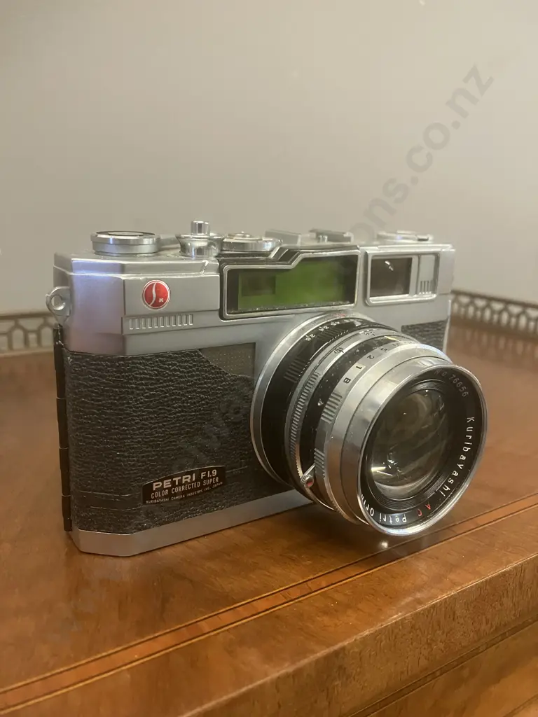 Vintage Petri 2.8 Color Corrected Super Camera With Petri Orikkor 1:1.9 f=4.5cm Lens Image 1++
