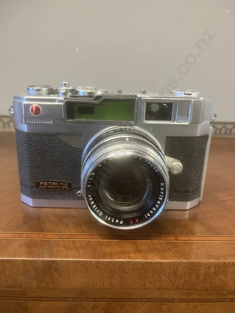 Vintage Petri 2.8 Color Corrected Super Camera With Petri Orikkor 1:1.9 f=4.5cm Lens Image 1++
