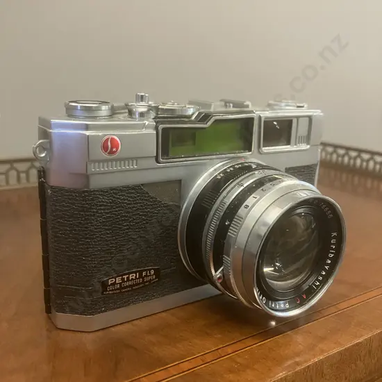 Vintage Petri 2.8 Color Corrected Super Camera With Petri Orikkor 1:1.9 f=4.5cm Lens
