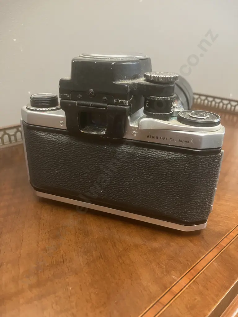 Asahi Pentax S1 35mm SLR Film Camera Japan 1961 With Soligor 250mm f=4 Lens Image 1++