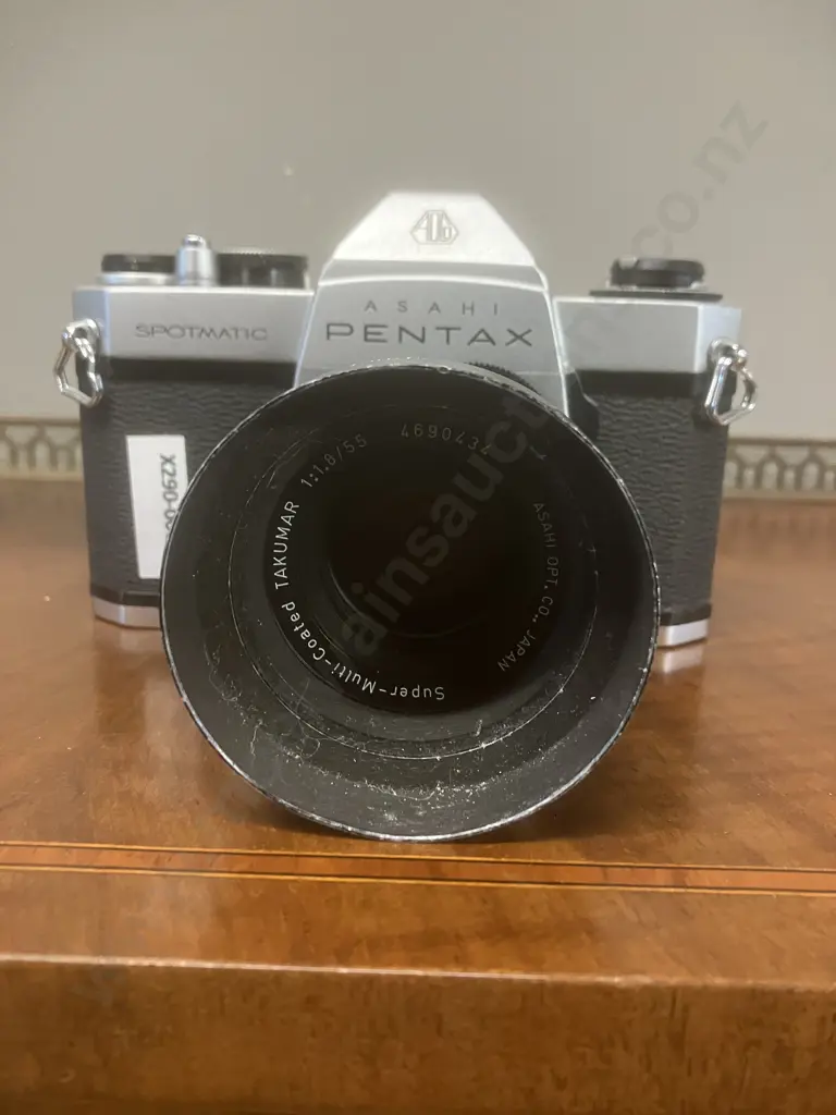 Pentax Spotmatic SP II 35mm SLR #5074181 With Takumar Super-Multi-Coated 55mm f1.8 Lens Image 1++
