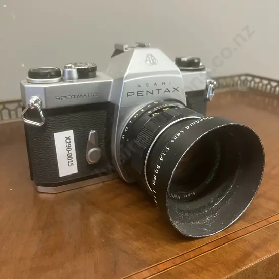 Pentax Spotmatic SP II 35mm SLR #5074181 With Takumar Super-Multi-Coated 55mm f1.8 Lens