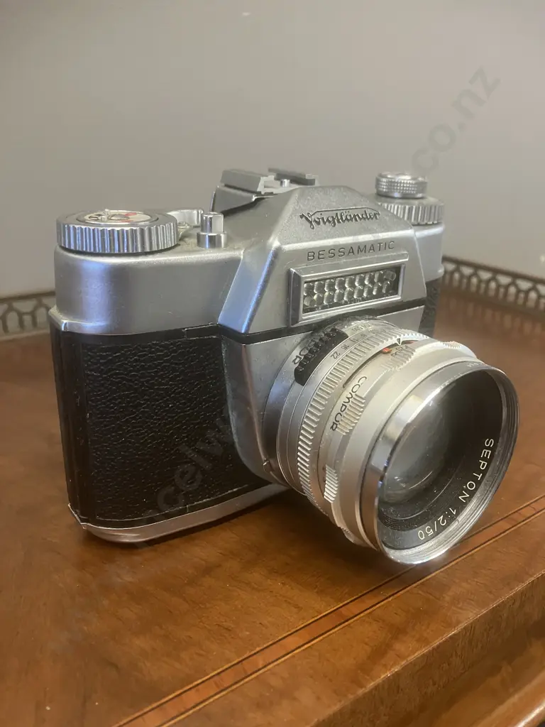 Voigtländer Bessamatic Premium German 35mm SLR From The Late 1950s With The Legendary Color-Septon 50mm f/2 Lens Image 1++