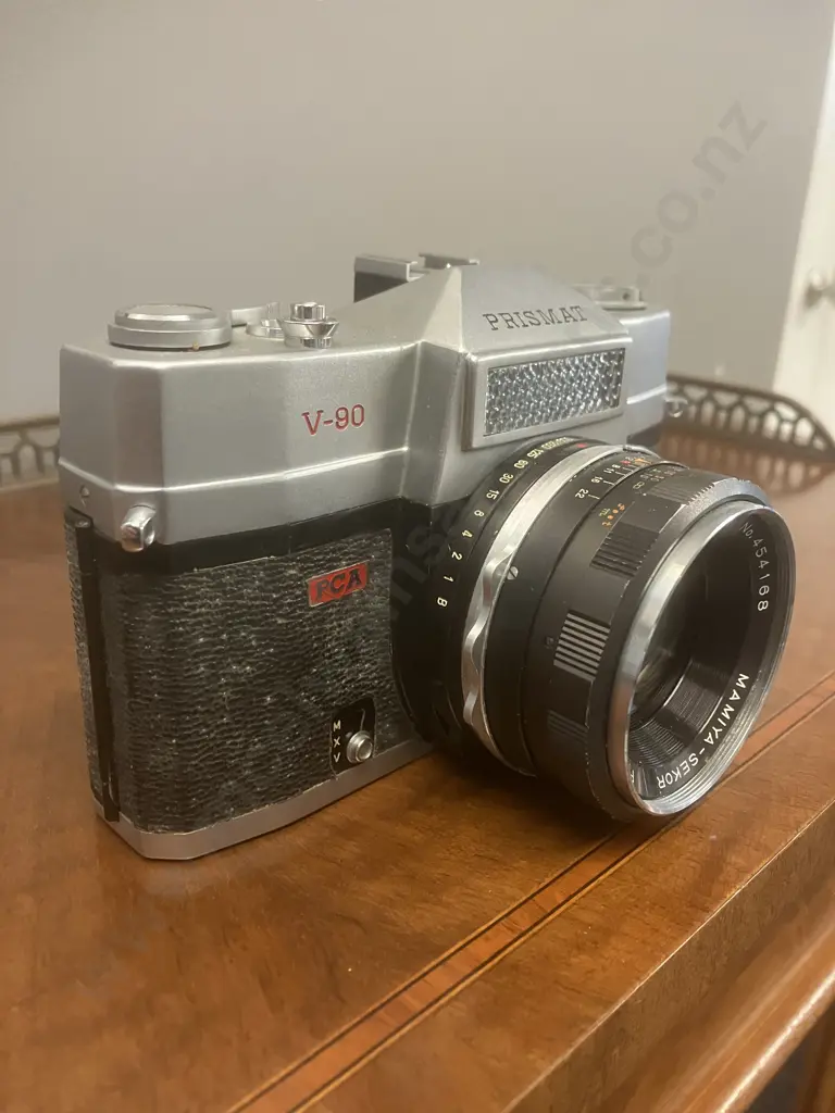 Rare PCA Prismat V-90 (1961) 35mm SLR Made by Mamiya Camera Co With 48mm f/1.9 Mamiya-Sekor F.C. Lens Image 1++