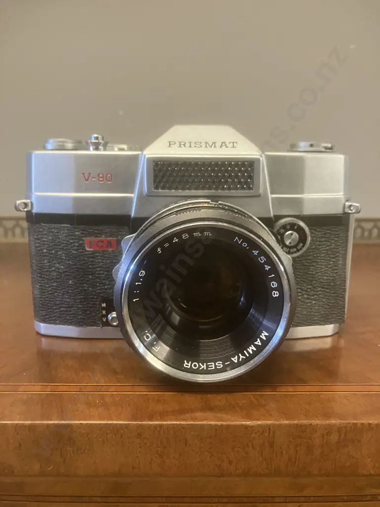 Rare PCA Prismat V-90 (1961) 35mm SLR Made by Mamiya Camera Co With 48mm f/1.9 Mamiya-Sekor F.C. Lens Image 1++