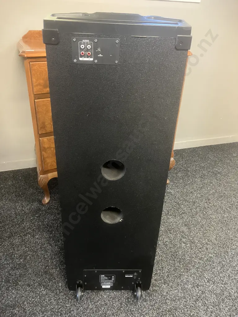 JVC Bluetooth Party Speaker Mini System Model JVX9082020BK Image 1++