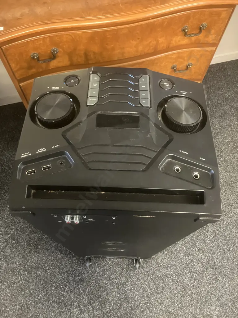 JVC Bluetooth Party Speaker Mini System Model JVX9082020BK Image 1++