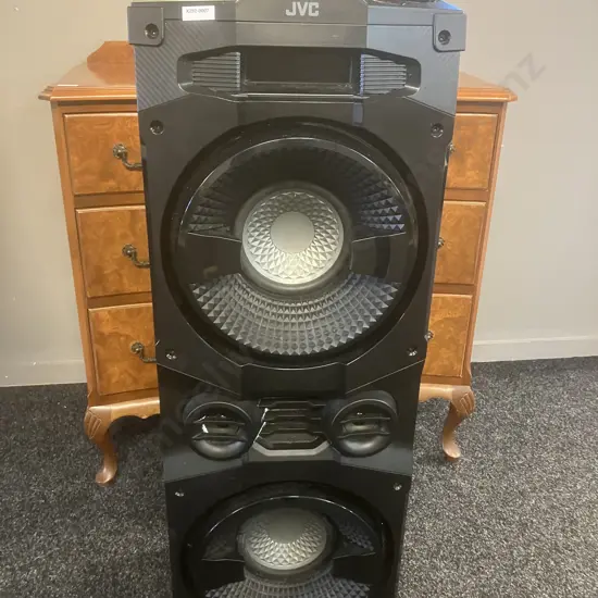 JVC Bluetooth Party Speaker Mini System Model JVX9082020BK