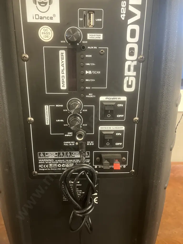 iDance Groove426MK2 Bluetooth Trolley Speaker Image 1++