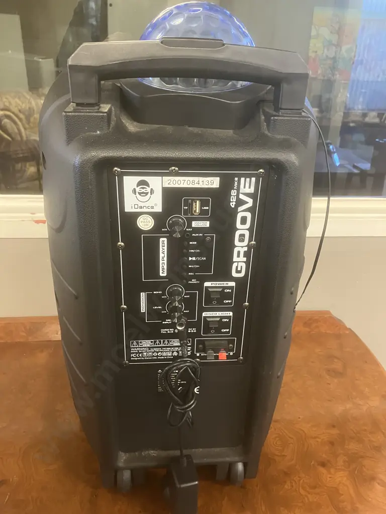 iDance Groove426MK2 Bluetooth Trolley Speaker Image 1++