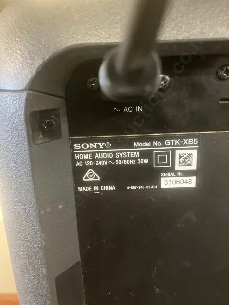 Sony GTK-XB5 Home Audio System With Bluetooth Image 1++