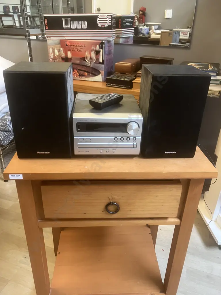 Panasonic SA-PM250 CD Stereo System With Remote Conrol Image 1++
